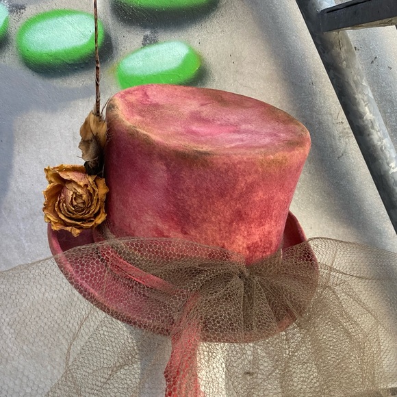 ROSES & RUST Custom Vintage Top Hat - Picture 8 of 16